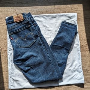 Levi's 710 Super Skinny Jeans, Dark Wash, 27